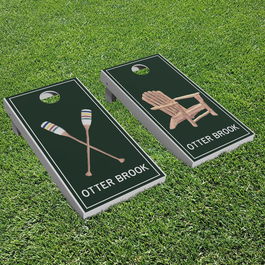 Luxury Personalized Otter Brook Eco-Friendly Cornhole Boards - A Perfect Gift!